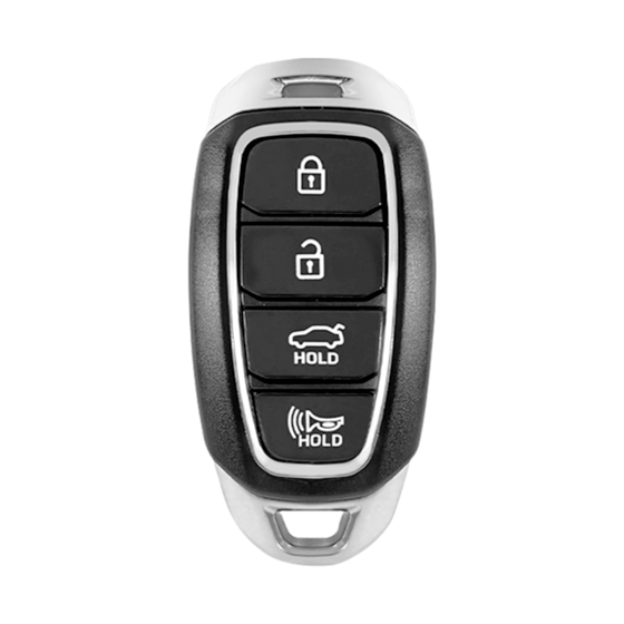 For Hyundai Accent 2018-2022 4-Button NYOSYEC4FOB1608 (PN: 95440-J0100) w/Trunk ID-47 Chip KK12 Blade 433Mhz Smart Key (E) #474