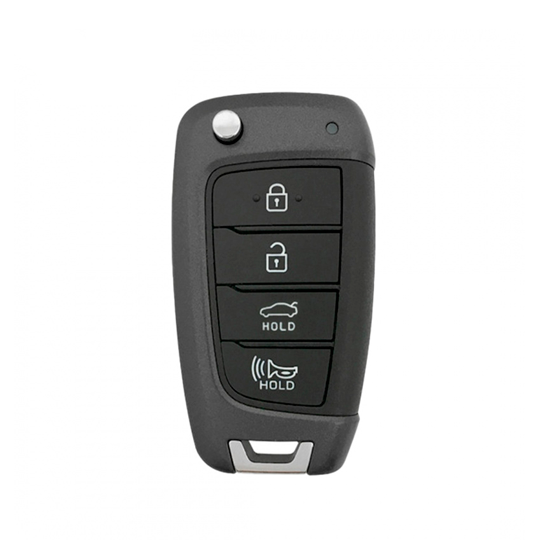For Hyundai Accent 2018-2021 4-Button NYOSYEC4TX1707 (PN:95450-J0700) w/Trunk Remote Flip Key #395